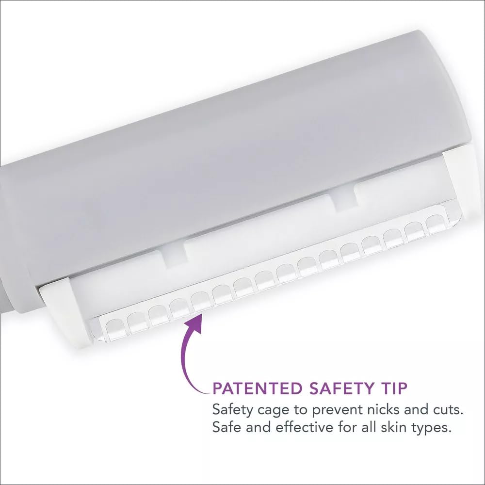 Spa Sciences SIMA DELUXE - Dermaplaning Tool for Painless Facial Exfoliation & Peach Fuzz Removal - 14 Weeks of Treatment Included