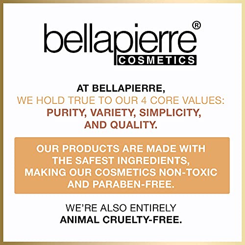 bellapierre Cherry Pop Eyeshadow Makeup Palette | 35 Colorful Shades in a Range of Matte, Satin, Shimmer, and Glitter Finishes | Non-Toxic and Paraben Free | Vegan and Cruelty Free
