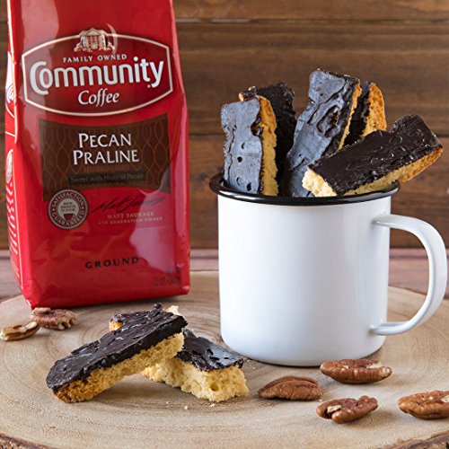 Community Coffee Pecan Praline Flavored 12 Ounce, Medium Roast Ground, 12 Ounce (Pack of 1)