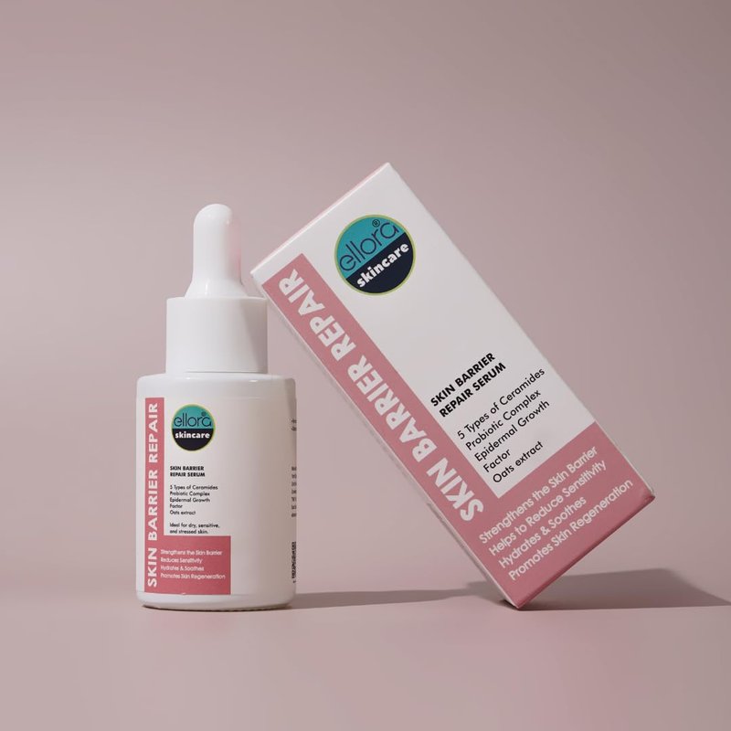 Skin Barrier Repair Serum - Restore & Strengthen Sensitive Skin | Ceramides, EGF, Oat Extract | Fragrance-Free (1 fl oz)