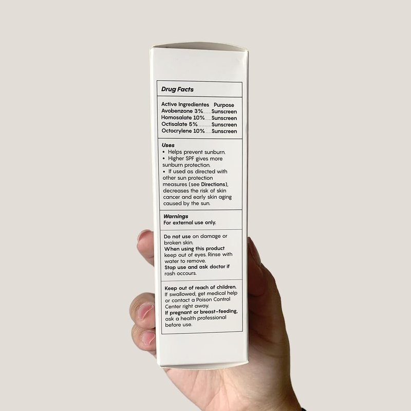 JESS BEAUTY | Let it Sun 50+ Sunscreen Green Tea & Aloe Extract | Skincare Sun Protection 1.7 fl oz