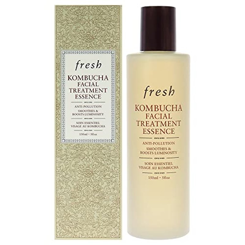 Fresh Black Tea Kombucha Antioxidant Facial Treatment Essence Treatment Women 5 oz