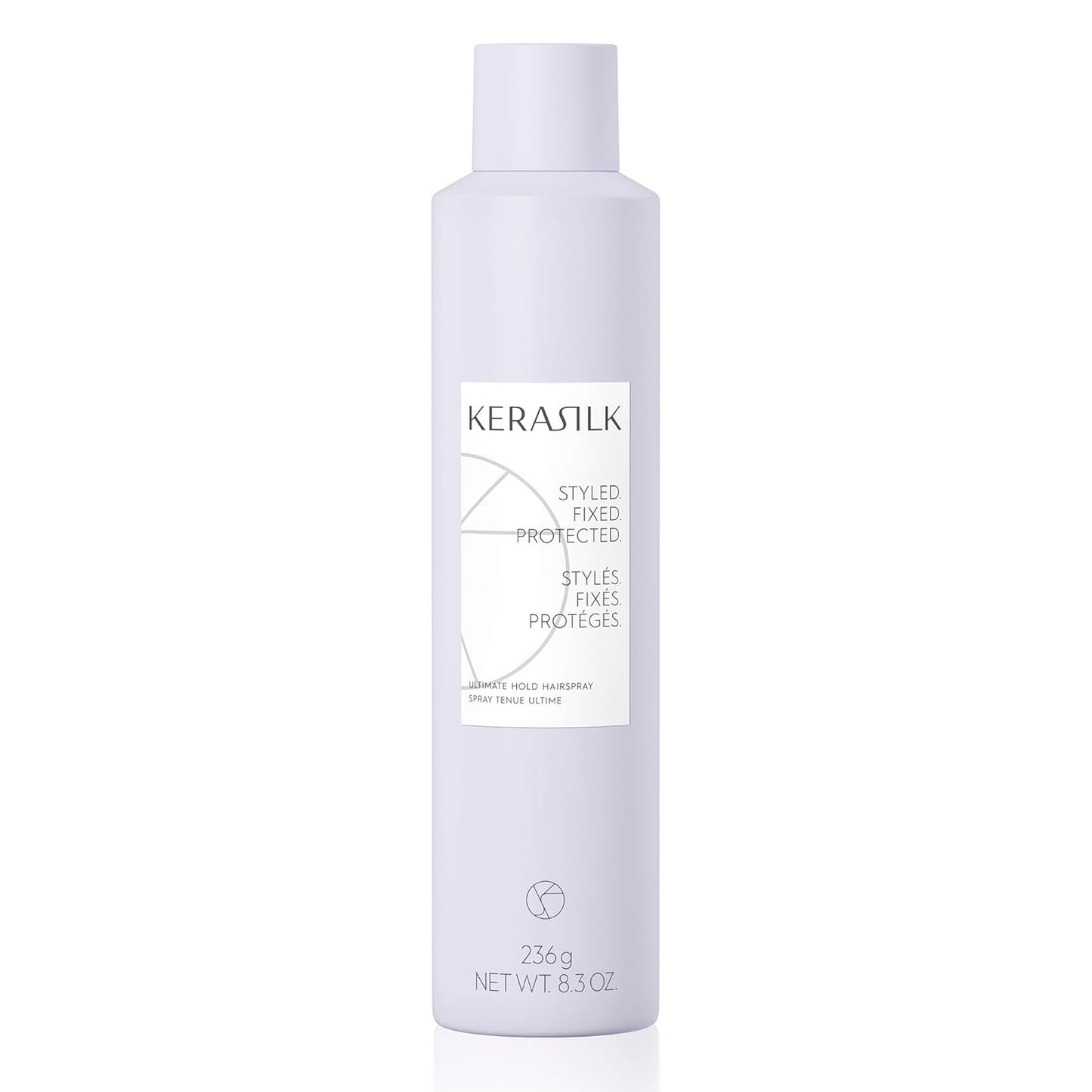 Kerasilk Ultimate Hold Hairspray - Ultra-Strong Hold & Shine, Vegan, 300 ml