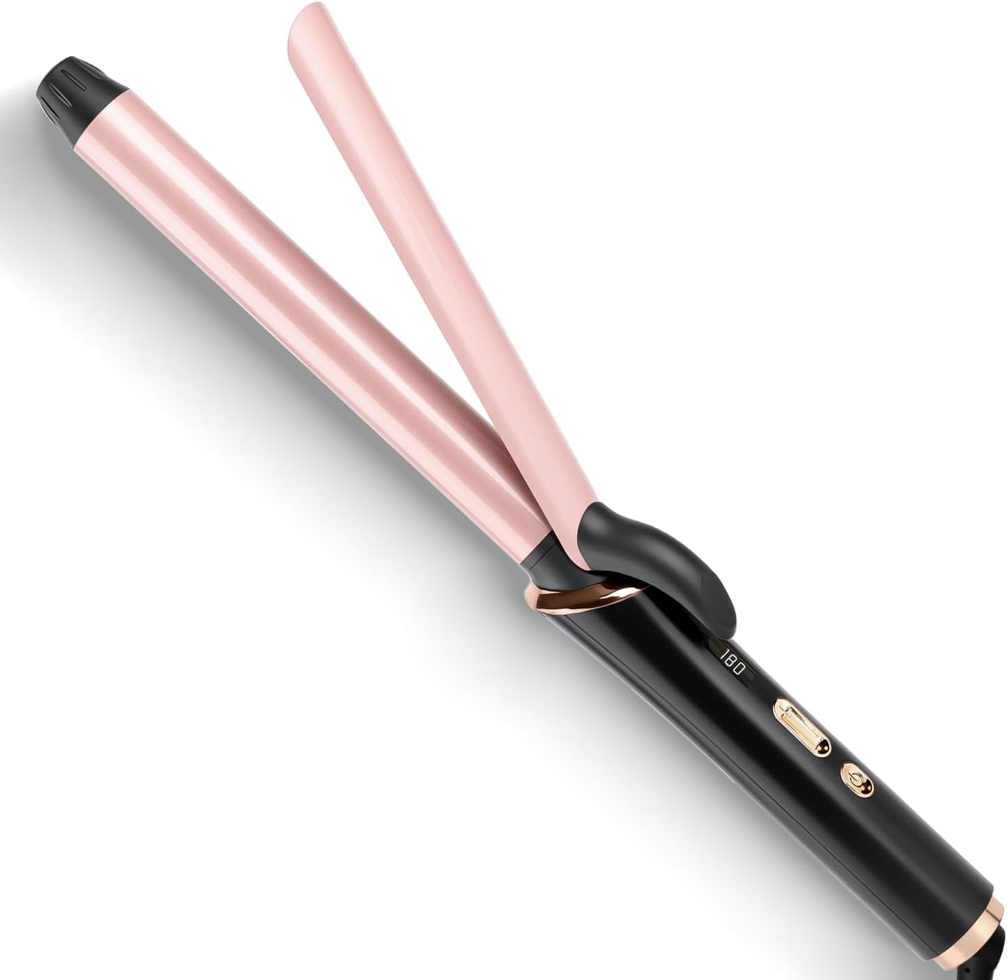 1-Inch Curling Iron - Long Barrel Curling Wand for Long Hair | Quick Heating, Adjustable Temperature 320°F-446°F