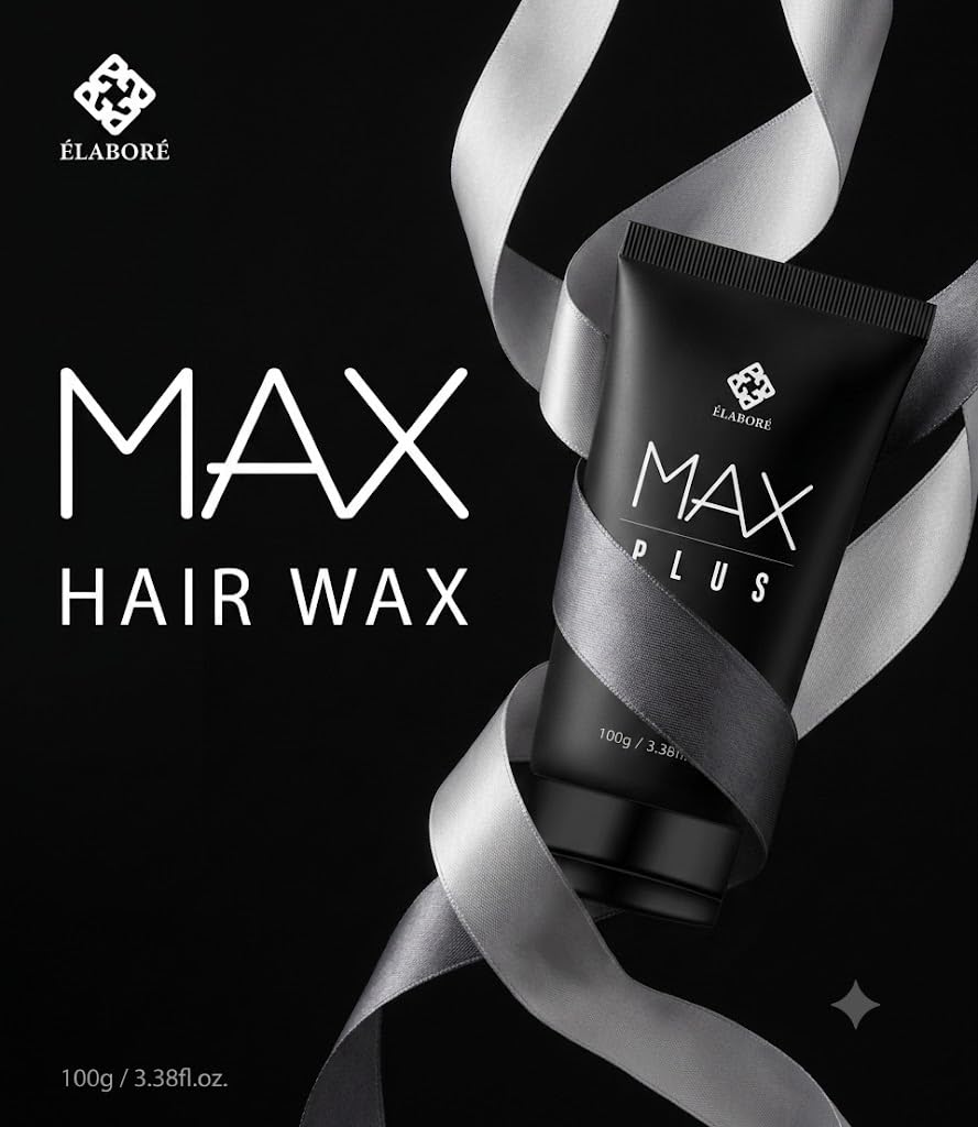 Elabore MAX Plus Hair Wax. / 100ml (Men's Hair Styling Wax)