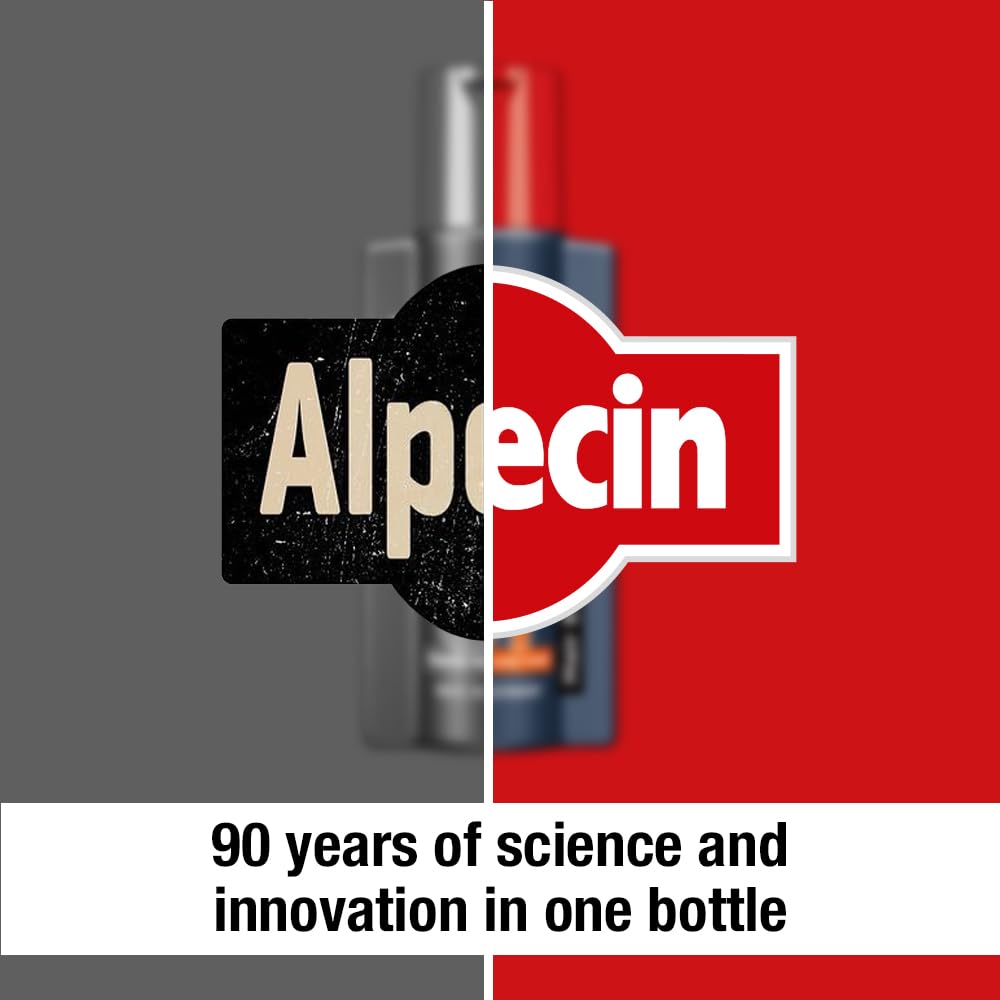 Alpecin C1 Caffeine Shampoo 12.68 fl oz I Hair Performance Enhancer I Promotes Natural Hair Growth and Thickness I Energizes Scalp