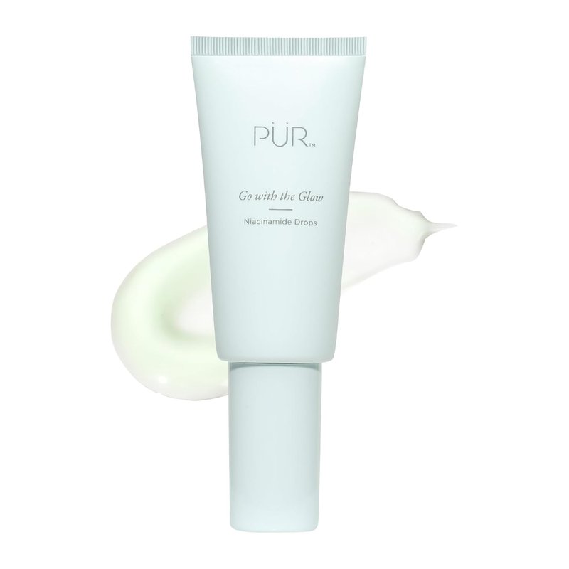 PÜR Niacinamide Drops for Hydration & Redness Reduction | Vitamin C, 1 oz.