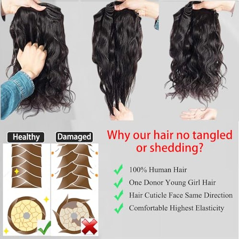 12A Body Wave Bundles Human Hair 16 18 20 22 Natural Black Color 100% Brazilian Human Hair Bundles For Women