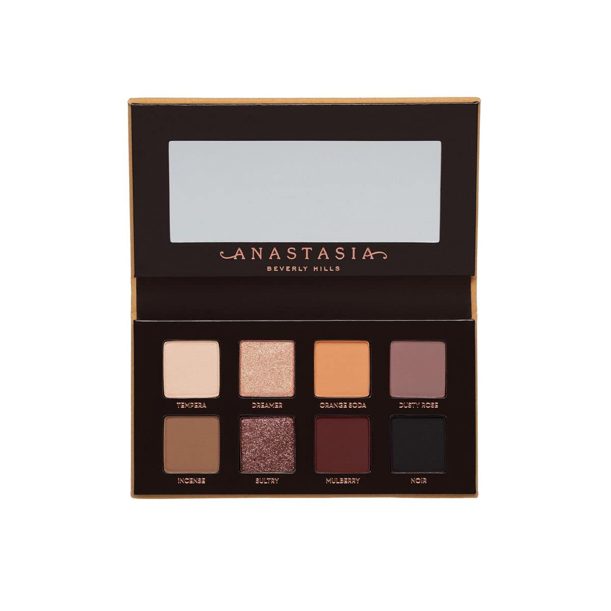 Anastasia Beverly Hills Soft Glam II Mini Eyeshadow Palette - Travel-Size Neutral Eyeshadow Palette with Matte, Satin & Metallic Shades for Highly Pigmented, Blendable Everyday to Night Eye Looks