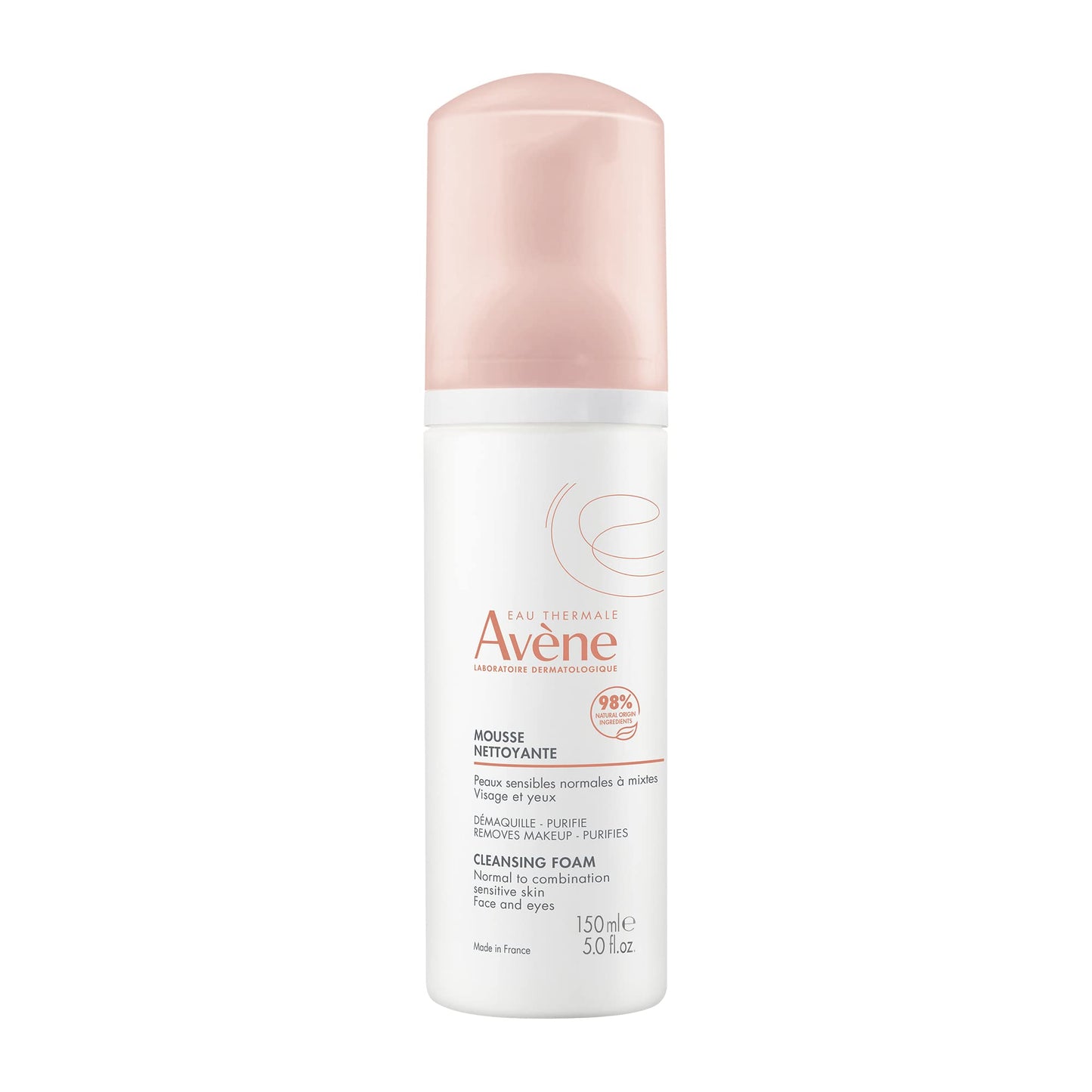 brand Avène Cleansing Foam Face Wash, Soap-free, Sensitive Skin