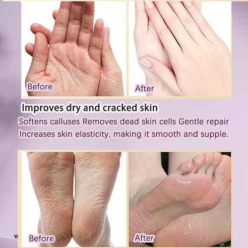 Paraffin Wax Gloves,Paraffin Hand & Foot Treatments and Booties Set for Intensive Hydration at Home Or Spa(Lavender) 2 Pair Hand & Foot Wax Gloves
