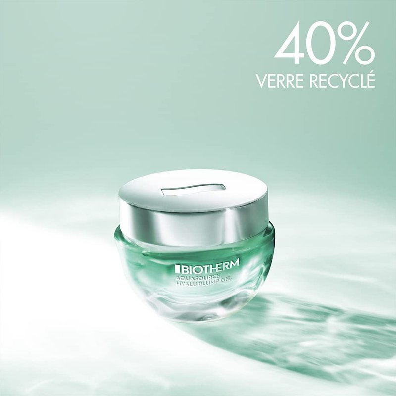 Biotherm Aquasource Hyalu Plump Gel, For Normal To Oily Skin. With plumping Hyaluronic Acid And Regenerating Biotech Plankton For Visibly Plumper And Glowing Skin, 1.01 Fl. Oz.
