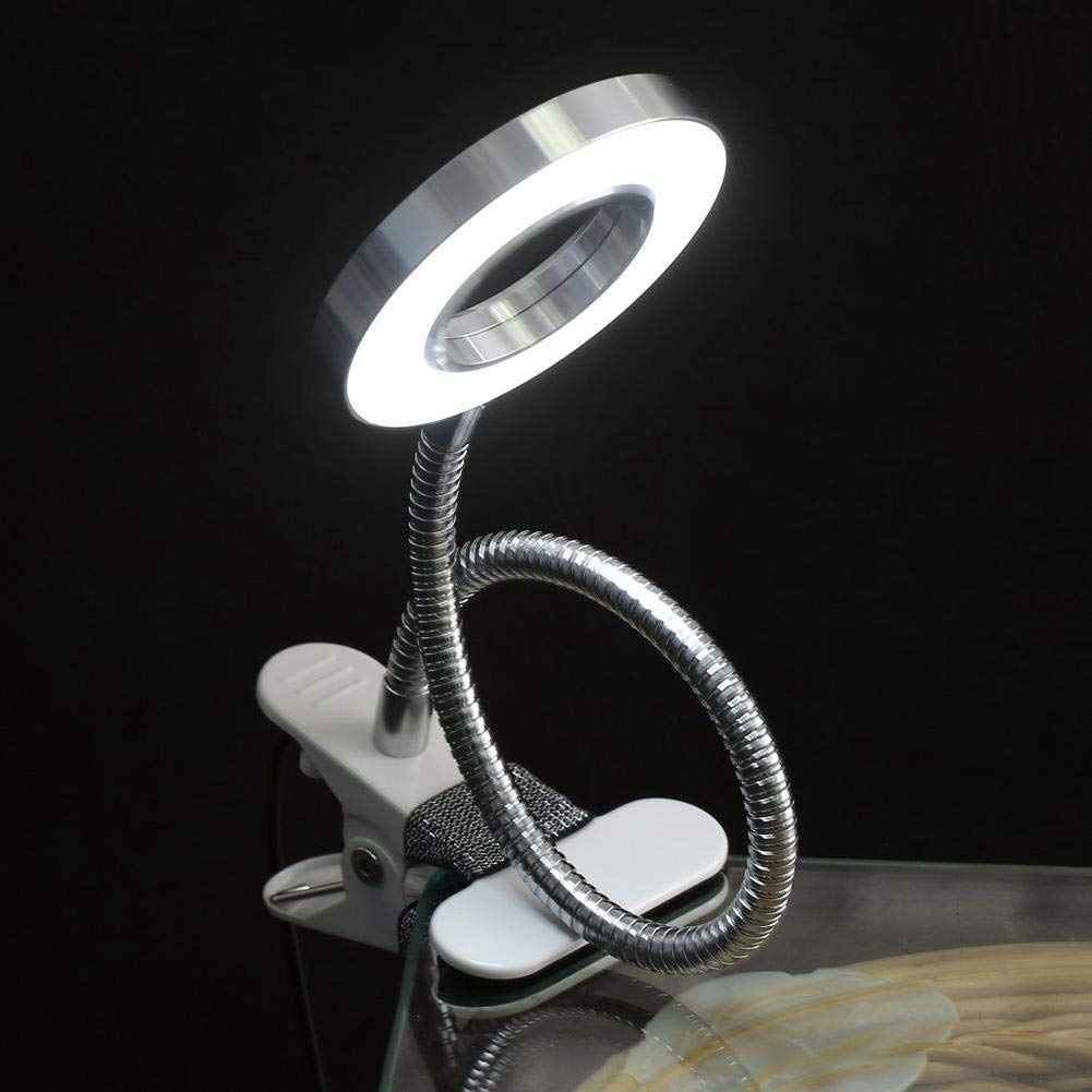 Lamp Portable Eyebrow Manicure Cold Clip Desk Light USB Clip Beauty Lamp for Lash Extension