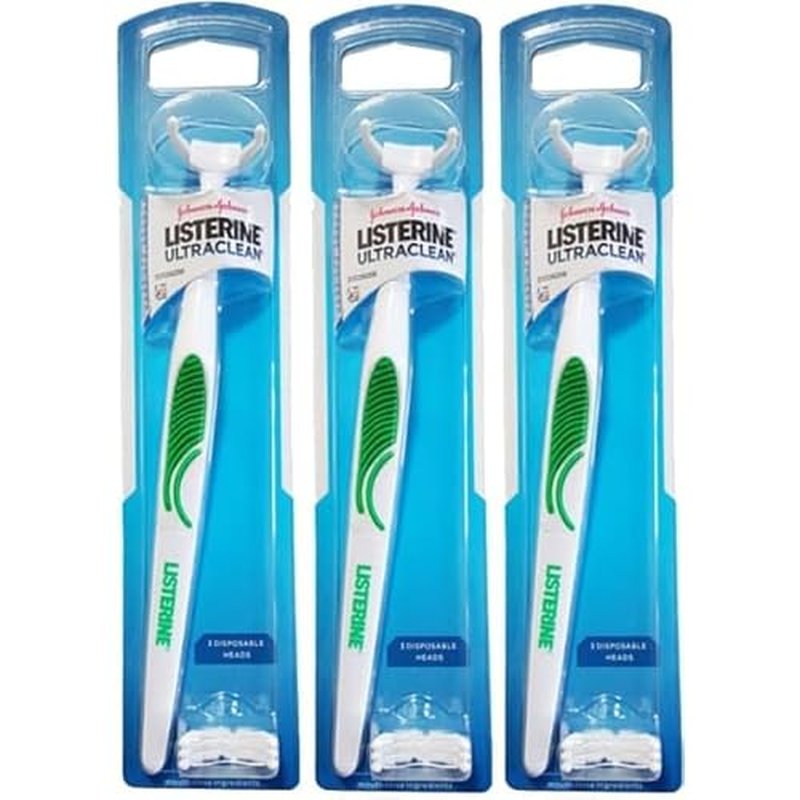 Ultra Clean Access Flosser for Hard-to-Reach Areas, 3 Flosser Handle with 84 Refills, Mint