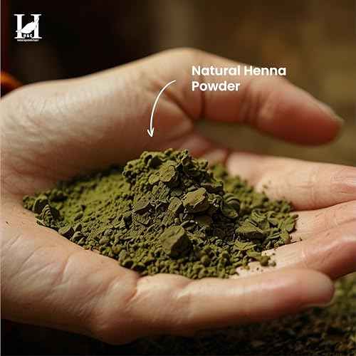 H&C 100% Natural and Pure Henna Powder/Lawsonia Inermis 227 gms (1/2 LB) for Hair