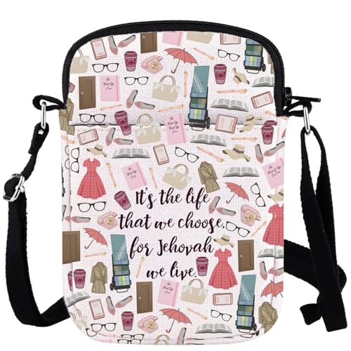 WCGXKO Jehovah Witness Gift JW Gift Christian Canvas Tote Bag Reusable Bag Shopping Bag