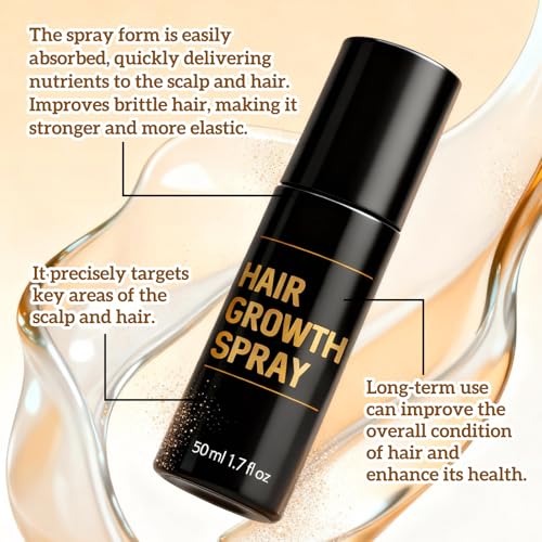 Hair Growth Spray,Hair Growth,Promotes Thicker, Fuller Hair For Women & Men ? All Hair Types With Natural Ingredients(1PCS)