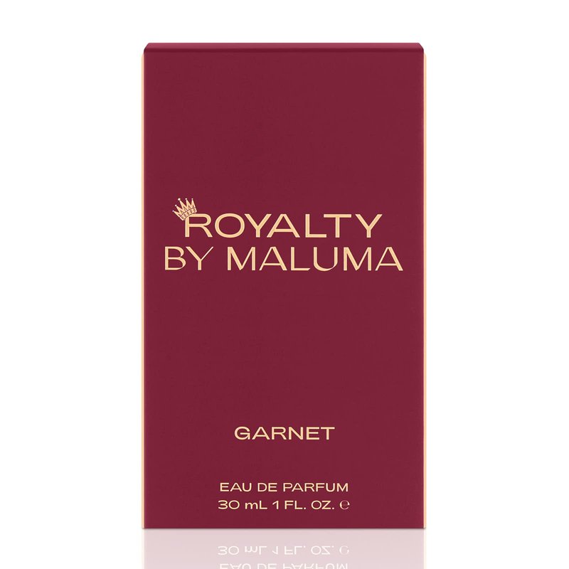 ROYALTY BY MALUMA Garnet from - Perfume for Men - Energetic and Daring Scent - Opens with Notes of Lavender and Pink Pepper - Perfect for Date Night or Evening Out - 1 oz EDP Spray