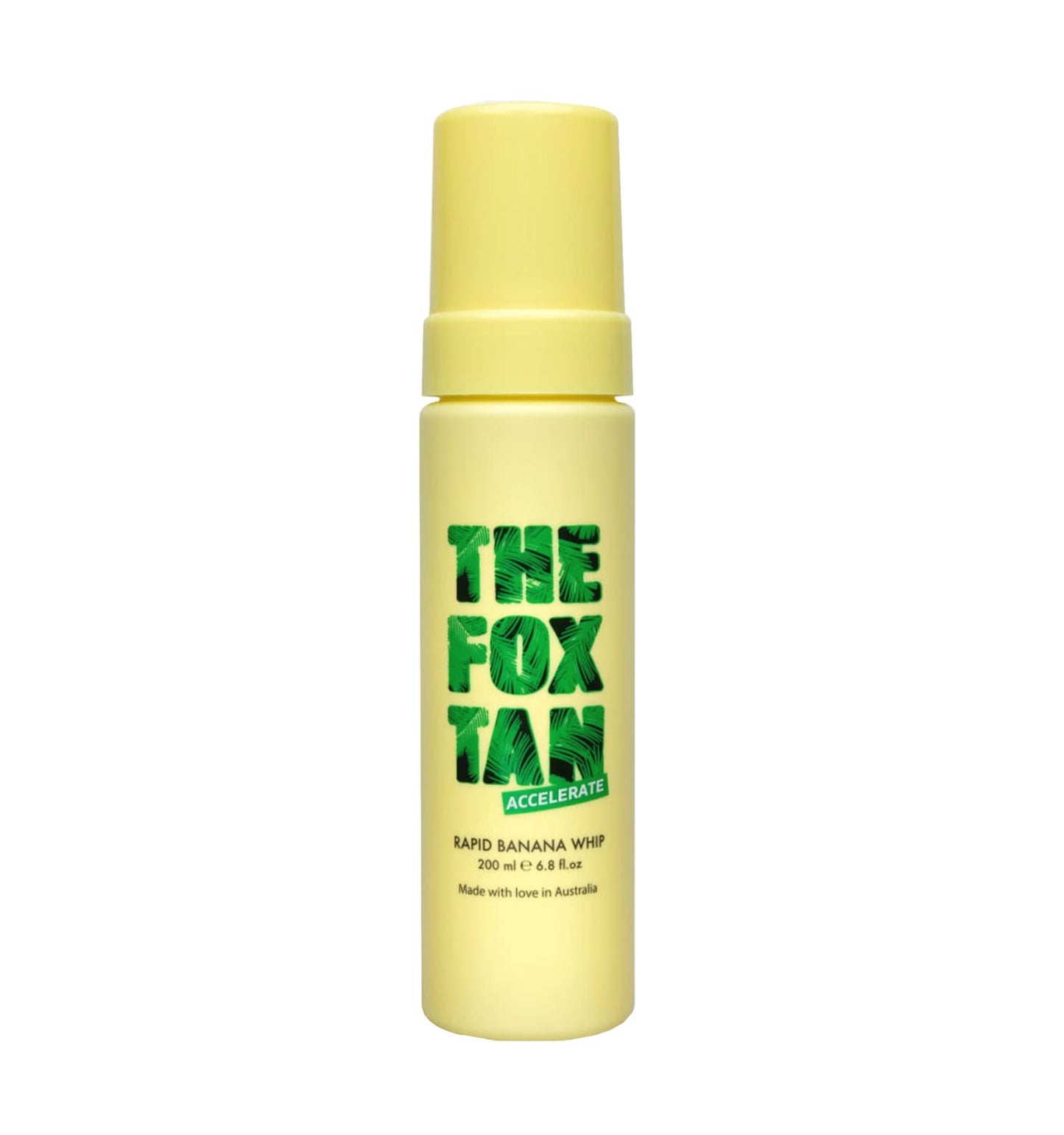 The Fox Tan Rapid Banana Whip, Natural Tanning Accelerator Lotion For Darker, Deeper & Faster Tans, Delivers Hydrated & Vibrant Skin, 200mL
