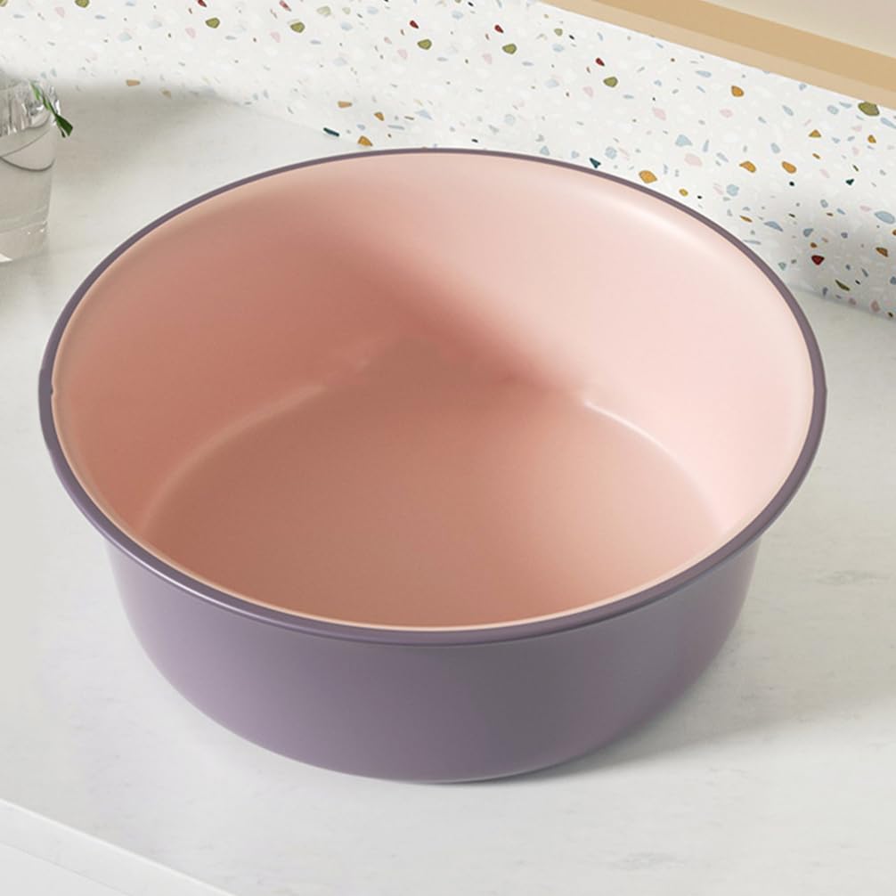 FOMIYES Large Foot Bath Basin for Soaking and Massage - Thickened Plastic Foot Soak Tub with Non-Slip Base for Home and Salon Use 5.12X13.39X5.12 Inches
