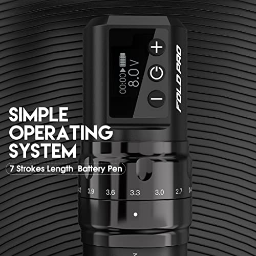 MAST TATTOO Wireless Battery for Fold Pro Tattoo Pen Machine