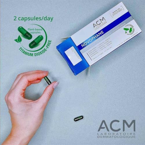 ACM Laboratoire Novophane Caps Anti Hair Loss Alopecia Treatment Nails Fragility Skin Capital