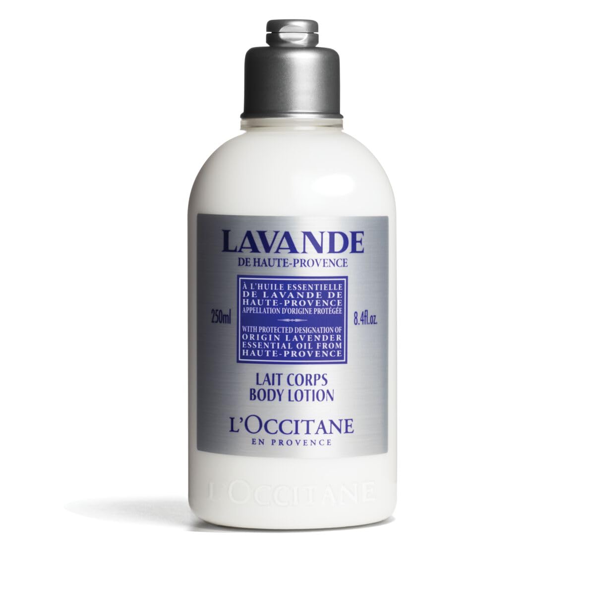 L'OCCITANE Lavender Body Lotion Enriched with Relaxing Lavender Essential Oil and Shea Butter. 8.40 fl oz