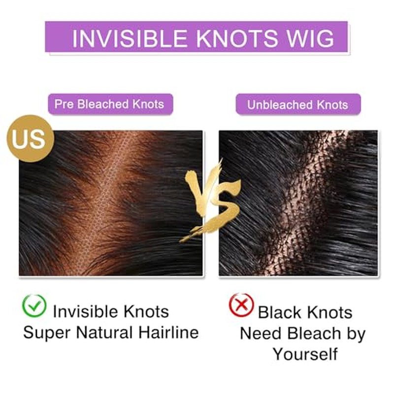 22 Inch Deep Wave Lace Front Wigs Human Hair 13x6 HD Real Human Hair Wig 12A Natural Black Glueless Curly Wig Human Hair Pre Plucked for Women Invisilbe Hairline Tiny Knots 200 Density Longer Life