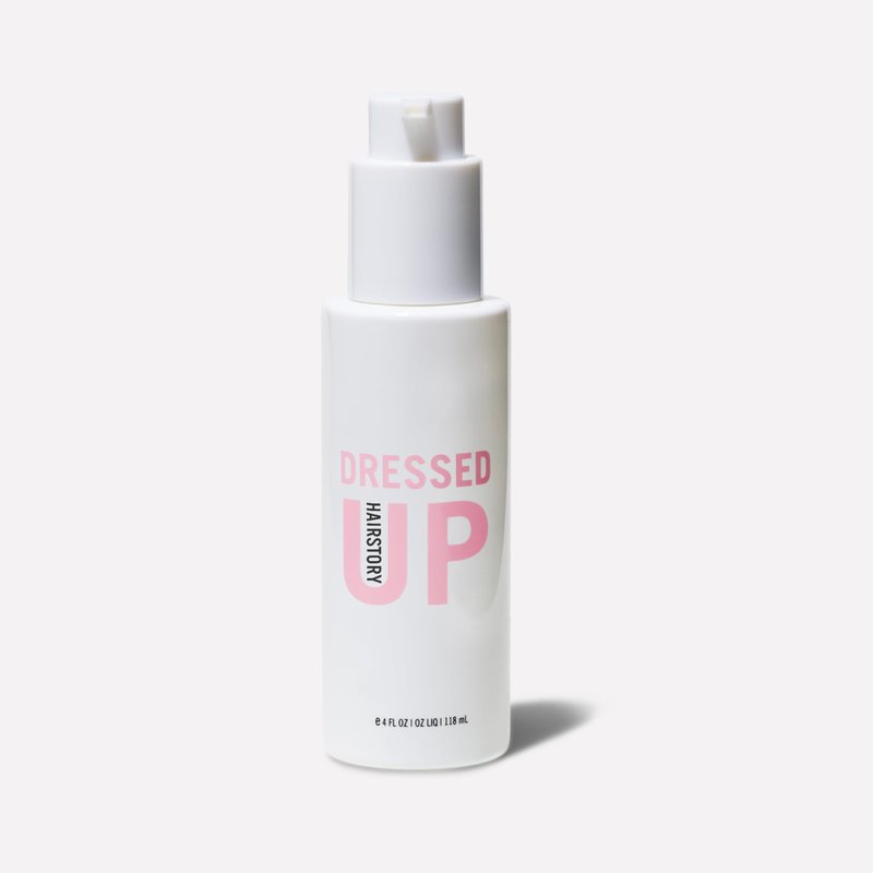 Hairstory Dressed Up - Heat Protectant Hair Care Lotion | Leave-in Thermal Protection for Blow Dryer, Curling & Flat Iron | Split Ends and Frizziness Protector | Styling Cream to Maintain Volume, 4oz
