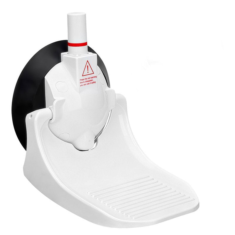 Shower Foot Rest - Shower Foot Rest for Shaving Legs with Powerful Suction Cups, Perfect for Bathroom Shaving, Travel-Friendly, Easy to Install and Carry, Ideal for Women, RV, and Home Use