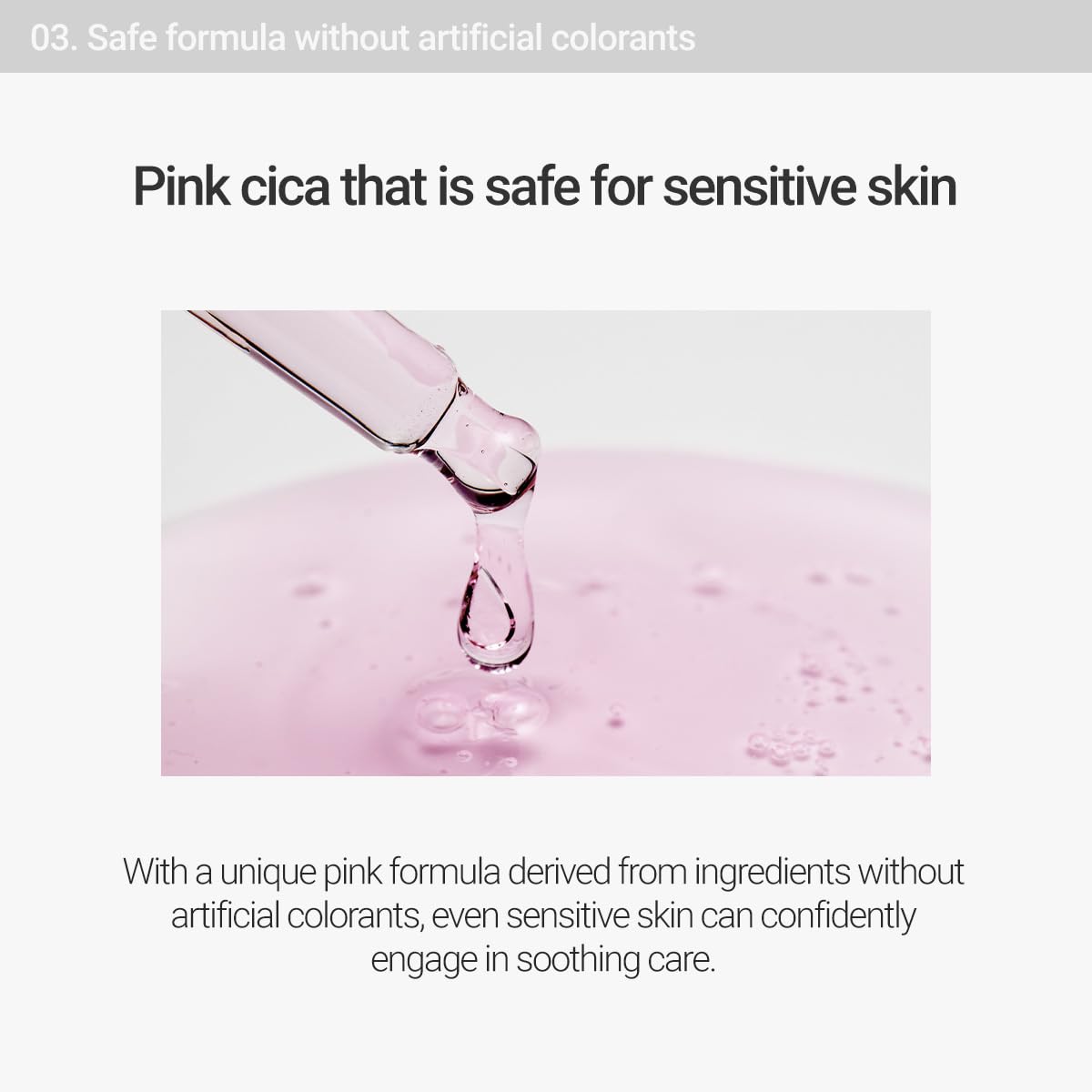 ROVECTIN Cica Care Clearing Ampoule for Soothing and Sensitive Care For Ance, Blemish, Redness with Calamine, Centella Asiatica and Damask Rose (1 Fl. Oz, 30ml)