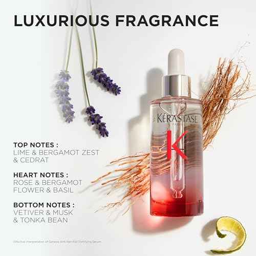 Kerastase Genesis Hair Serum | Daily Strengthening Treatment for Weak or Damaged Hair | Nourishes and Reinforces Hair | Anti-Breakage | Silicone-Free | For Weakened Hair | Serum Fortifiant