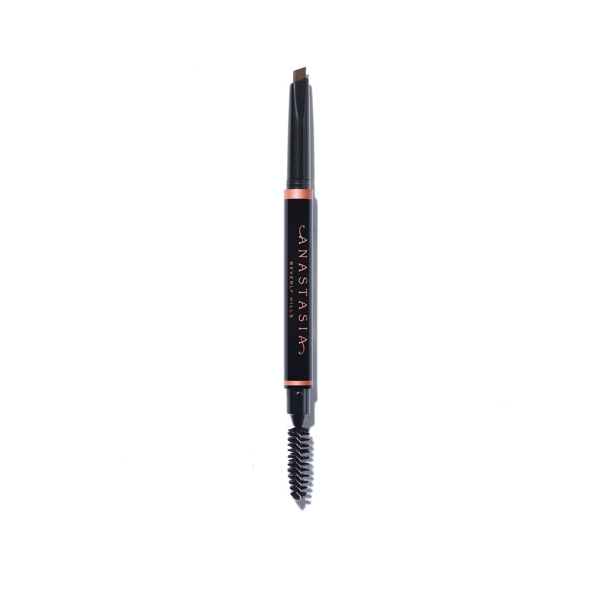 Anastasia Beverly Hills Brow Definer - 3-in-1 Triangular-Tipped Retractable Eyebrow Pencil with Spoolie - Multi-Functional Definer to Fill, Detail & Blend Brows - Chocolate