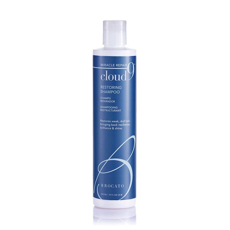 Brocato Cloud 9 Restoring Shampoo, 10 Fl Oz | Miracle Repair, Moisturizing, Hydrate, & Revitalizing Shampoo | For Weak, Dull, & Damaged Hair | Restore Resilience, Health & Shine