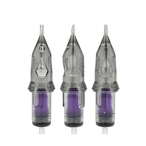 Bishop Tattoo Da Vinci V2 Cartridges - Bugpin - 10 Gage With 03 Pins - Round Liner Long - 20 Cartridges