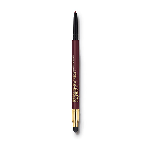 Lancôme Le Stylo Waterproof Eyeliner Pencil - Creamy & Highly Pigmented - Seamless Blending & Smudging - 10 Ruby Fever