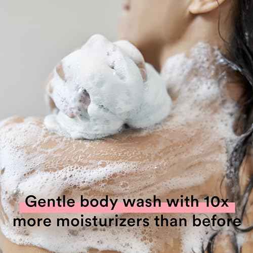 Suave Moisturizing Body Wash, with Wild Cherry Blossom and Vitamin E Extract, No Parabens, No Phtahaltes, 18 Oz Pack of 6