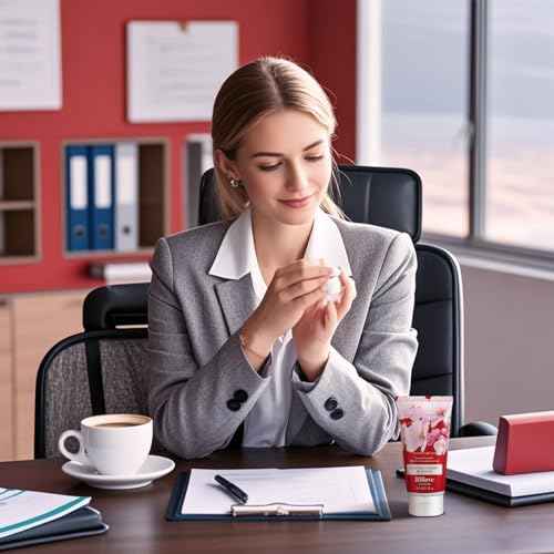 Hand & Body Cream Gift Set, Hand Lotion Set Deeply Moisturizing for Rough Hands, Best Gift Ideas for Women,Travel Size, Japanese Cherry Blossom