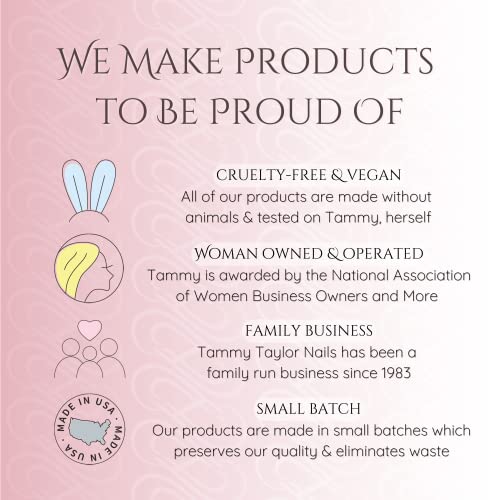 Tammy Taylor Natural Square Nail Tip Extensions, Full Coverage, Natural Lightweight, Long Lasting, Salon Grade Professional Pre Etched Acrylic Nail Tips, Well Less Fake Nails (100 count)