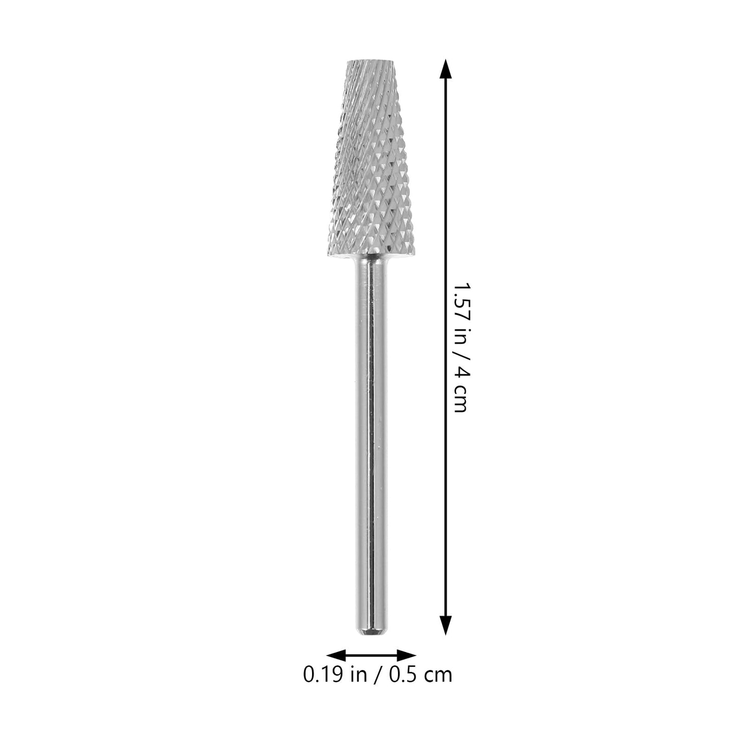 minkissy Manicure Grinding Head Nail Art Polishing Bits for Electric Nail Drill Replacement 3Pcs Durable Grinding Tools for Hand and Foot Care