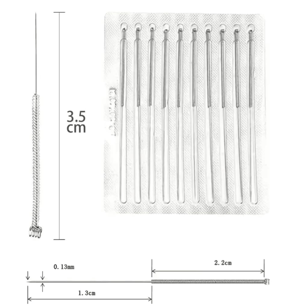 Universal Parts Accessory Compatible with Blemish Removal Tools: 100 Fine Tips+1 Thick +1 Cap