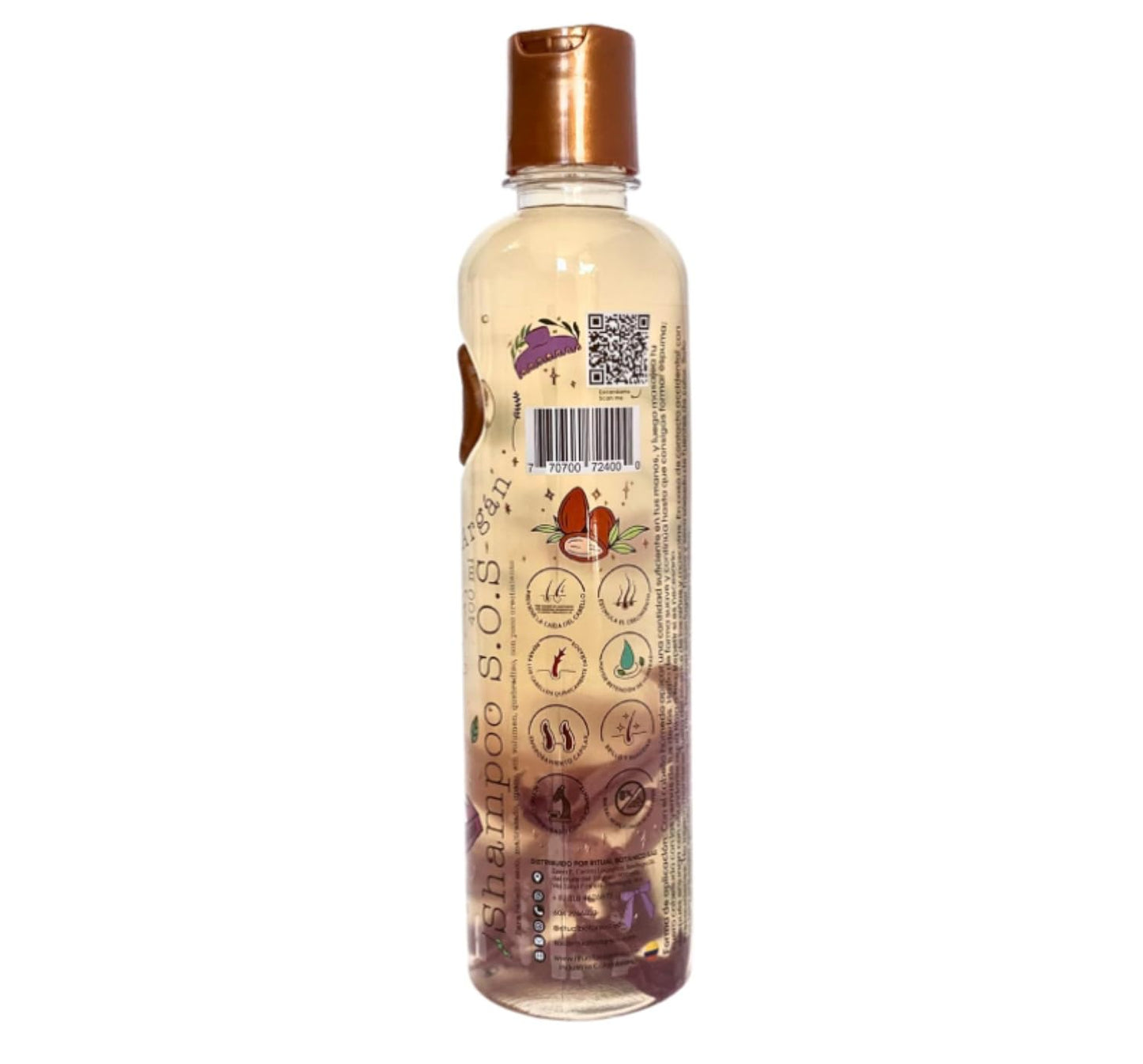Onion Shampoo for Hair Growth | Ultra-Repairing Argan & Onion Formula - 400ML