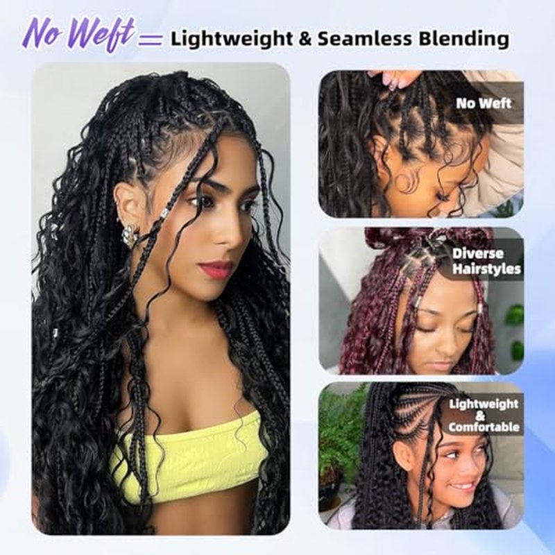 Deep Wave Human Braiding Hair for Boho Braids ? 18 Inch 120g 3 Bundles/Pack Honey Blonde, 100% Unprocessed 12A Brazilian Virgin Hair Bulk, No Weft, Wet & Wavy Curly Knotless Extensions