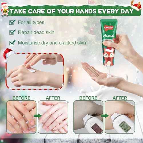 70 Pack Christmas Hand Cream Gift Set, Hand Lotion Travel Size, Mini Hand Cream, Lotion bulk,Stocking Stuffers Christmas Holiday Gifts For Women Coworker,Moisturizing Hand Creams for Dry Cracked Hands