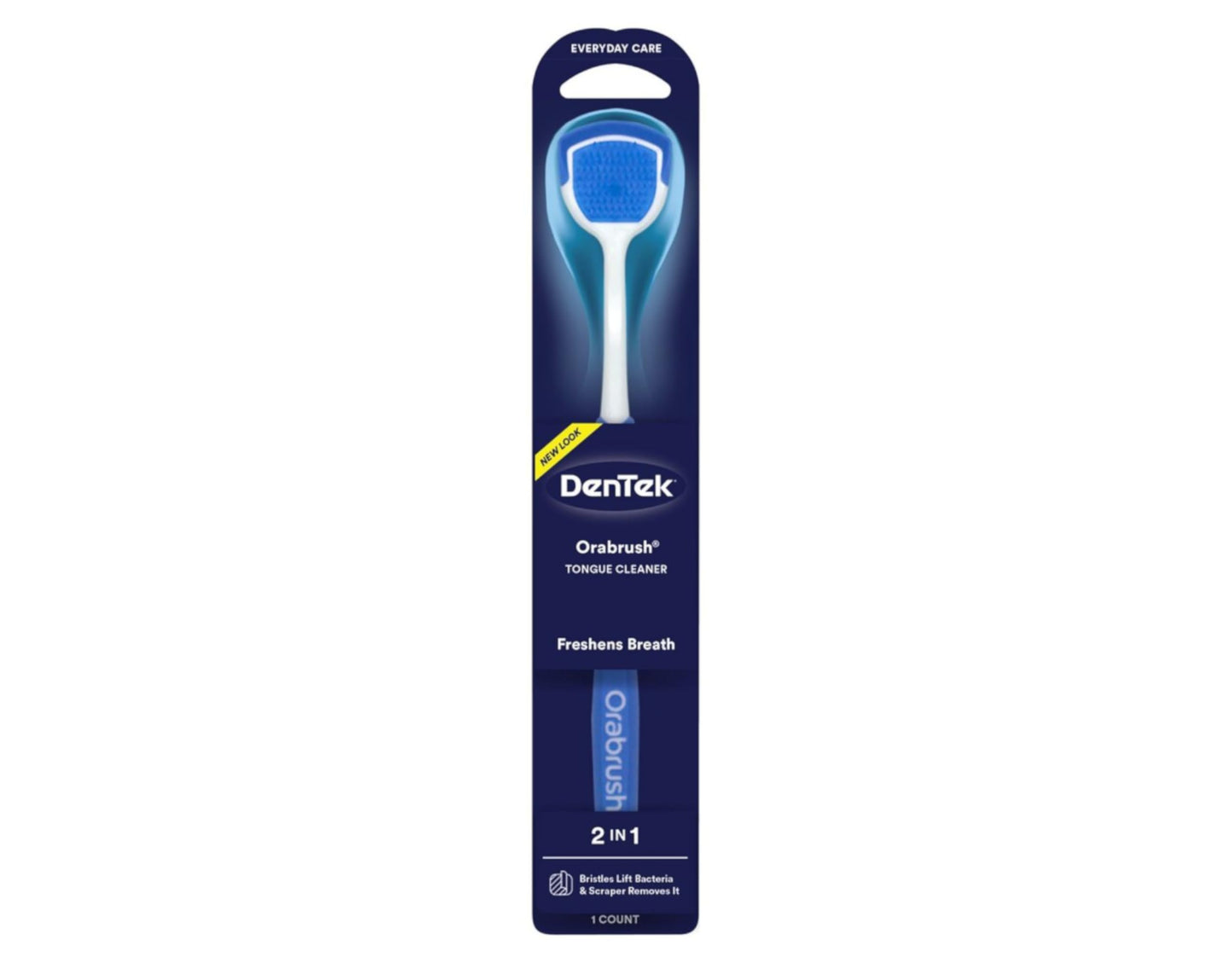 Dentek Orabrush Tongue Cleaner (Colors May Vary) Pack of 6