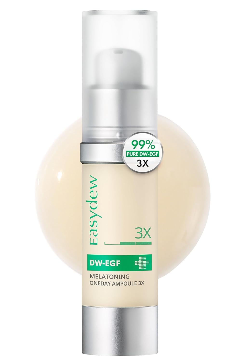 Easydew DW-EGF Melatoning Ampoule 3X - Dark Spot Serum (Bottle 1.01 fl oz)