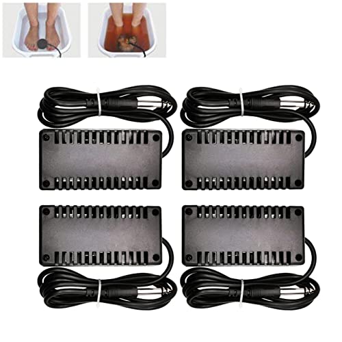 4 Rectangle Arrays for Detox Footbath - Replacement Foot Detox Array for Ionic Foot SPA Cleanse Machine (4 Count)