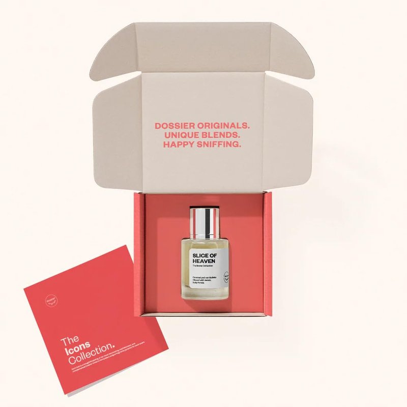 Dossier Slice of Heaven Eau de Parfum - Long-Lasting Sweet Almond Vanilla Fragrance | 1.7 fl oz (50ml)