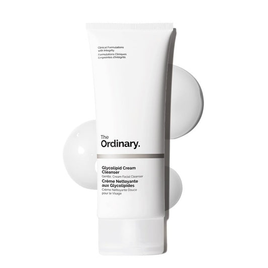 The Ordinary Glycolipid Cream Cleanser, Gentle Makeup Removal with Plant-Derived Glycolipid Agents, 5.1 Fl Oz