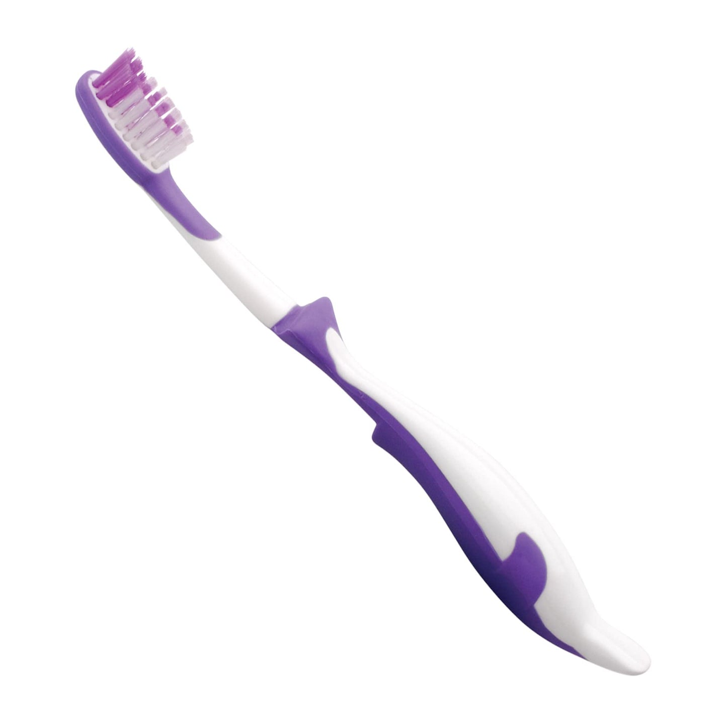 Practicon SmileGoods Y261 Child Toothbrush, Soft, w/ Dolphin Grip, Individually Packaged Toothbrushes, Assorted Colors, Bulk Pack of 72
